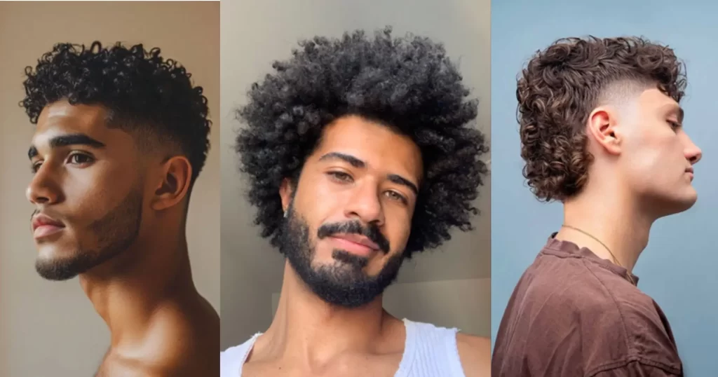 Cortes para homens com cabelo cacheado